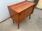 Meuble de Rangement TV Vintage avec 2 Portes Coulissantes, 1950s 5