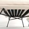 Set de Fauteuils en Tissu Blanc Lait par BBPR pour Arflex, 1950s 18
