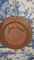 Vintage Surrealist Avant-Garde Style Terracotta Plate by Jean Marais, 1970 9