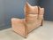 Vintage Maralunga Sofa Set by Vico Magistretti for Cassina, 1970s, Set of 2, Image 15
