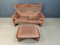 Vintage Maralunga Sofa Set by Vico Magistretti for Cassina, 1970s, Set of 2, Image 5