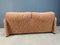 Vintage Maralunga Sofa Set by Vico Magistretti for Cassina, 1970s, Set of 2, Image 14