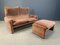 Vintage Maralunga Sofa Set by Vico Magistretti for Cassina, 1970s, Set of 2, Image 10