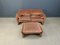Vintage Maralunga Sofa Set by Vico Magistretti for Cassina, 1970s, Set of 2, Image 17