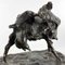 Ernesto Bazzaro, Goat, 1890s-1910s, Bronze on Marble Base 3