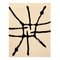 Tapis Maya Rectangulaire Moderne Noir et Blanc par Tapis Studio pour Hommés Studio 1