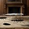 Moderner rechteckiger Insectu Teppich in Schwarz und Weiß von Tapis Studio für Hommés Studio 3