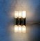 Six-Light Wall Lamp in Brass Metal and Opaline Glass by Rolf Krüger for Paul Neuhaus Leuchten, 1960s 22