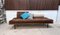 Modernes Tagesbett aus Stahlrohr & Holz, 1960er 15