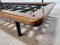 Modernes Tagesbett aus Stahlrohr & Holz, 1960er 25