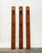 Mid-Century Modern Danish Model No. 140 Teak Coat Rack by Aksel Kjersgaard for Odder Furniture, 1960s, Set of 3, Image 14