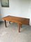 Vintage Farm Tisch aus Eiche mit Auszug, 1950 50