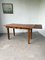 Vintage Farm Tisch aus Eiche mit Auszug, 1950 51