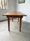 Vintage Farm Tisch aus Eiche mit Auszug, 1950 53