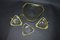 Art Deco Compote Set of Glass Dishes, 1930s, Set of 6 4