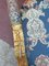 Französische Barock Armlehnstühle in Gold & Blau 8