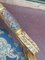 Französische Barock Armlehnstühle in Gold & Blau 7