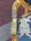 Französische Barock Armlehnstühle in Gold & Blau 18