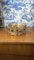 Grande Couronne Vierge en Laiton Doré et Cabochon en Verre Coloré 7