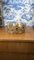 Large Virgin Crown in Gilded Brass and Colored Glass Cabochon 13