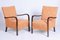 Set de Fauteuils Art Déco en Hêtre, 1930s 1