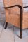 Set de Fauteuils Art Déco en Hêtre, 1930s 5