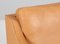 Model 2321 Lounge Chair in Cognac Leather attributed to Børge Mogensen for Fredericia, 1960s, Image 3