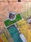 Michele Falanga, Aeropittura Map of East Africa, 1930s, Collage 9