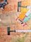 Michele Falanga, Aeropittura Map of East Africa, 1930s, Collage 10