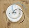 Applique Murale Vintage en Porcelaine Blanche, 1970s 10