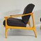 Vintage Scandinavian Armchairs in Wood and Fabric, 1960s, Set of 2, Image 13