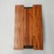 Table Basse et Tabouret Vintage en Noyer, 1970s 11