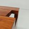 Table Basse et Tabouret Vintage en Noyer, 1970s 3