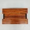 Table Basse et Tabouret Vintage en Noyer, 1970s 13