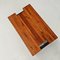 Table Basse et Tabouret Vintage en Noyer, 1970s 7