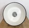 Large Industrial Petrol Enamel Factory Pendant Lamp, 1960s, Image 15