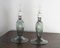 Grüne Tischlampe aus Muranoglas, Italien, 1980er, 2er Set 4