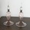 Murano Glass Table Lamp in Pink Color, Italy, 1980s, Set of 2 4