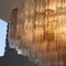 Ceiling Light with Clear Smoky Pink Murano Glass, 1990s 8