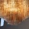 Ceiling Light with Clear Smoky Pink Murano Glass, 1990s 10
