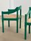 Green Model Carimate Dining Chairs by Vico Magistretti for Cassina, 1960s, Set of 6 5