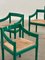 Green Model Carimate Dining Chairs by Vico Magistretti for Cassina, 1960s, Set of 6 3