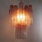 Italian Chandelier in Pink Murano Glass, 1980s, Image 3