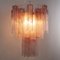 Italian Chandelier in Pink Murano Glass, 1980s, Image 2