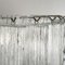 Lustre en Verre de Murano Transparent, Italie, 1980s 8