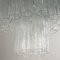 Lustre en Verre de Murano Transparent, Italie, 1980s 6