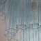 Chandelier in Turquoise Murano Glass, Italy, 1980s 10