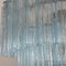 Chandelier in Turquoise Murano Glass, Italy, 1980s 9