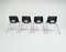 Chaises Järvo Vintage par Niels Gammelgaard pour Ikea, 1980s, Set de 4 3