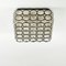 Mid-Century Modern Iron Ring Glass Flush Mount from Limburg, Germany, 1960s 2